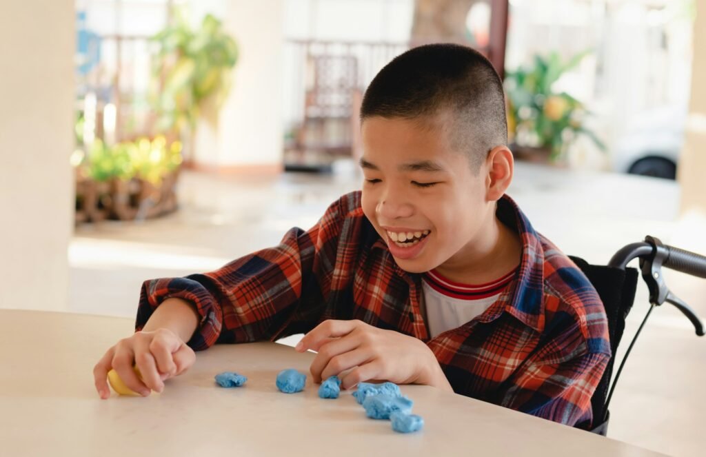 Skills development of children with disabilities